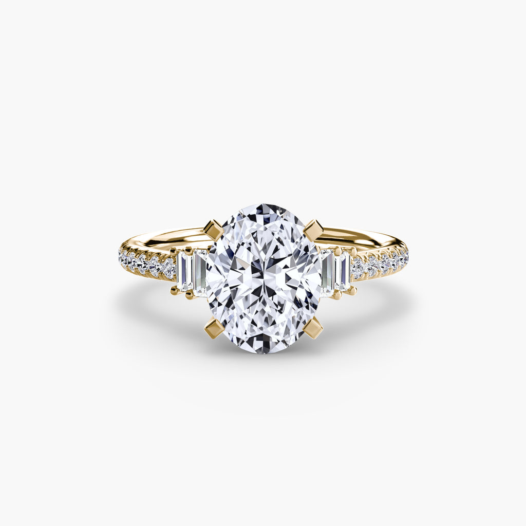 Solitaire with Pavé 4