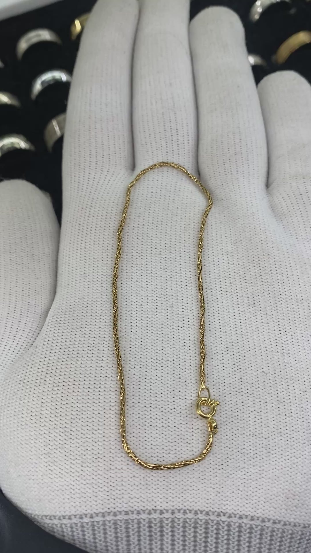 18ct Yellow Gold Bracelet — BR175